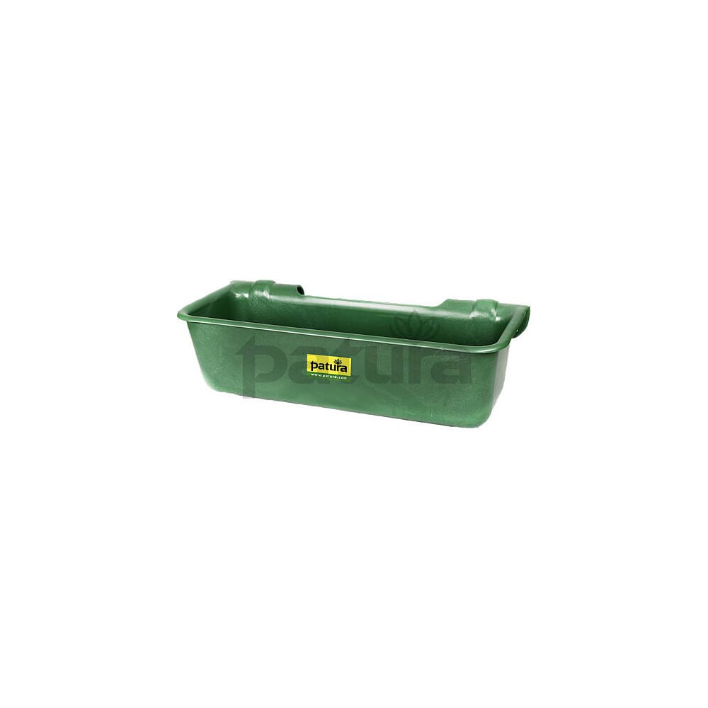 Patura Kunststoff-Futtertrog, 32 ltr., grün zum Einhängen