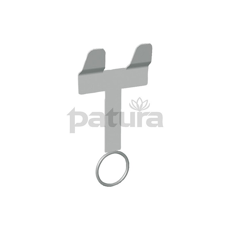 Patura Nuckeleimerhalter mit Ring und Gegenplatte
